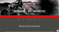 Desktop Screenshot of kurtzperformance.com